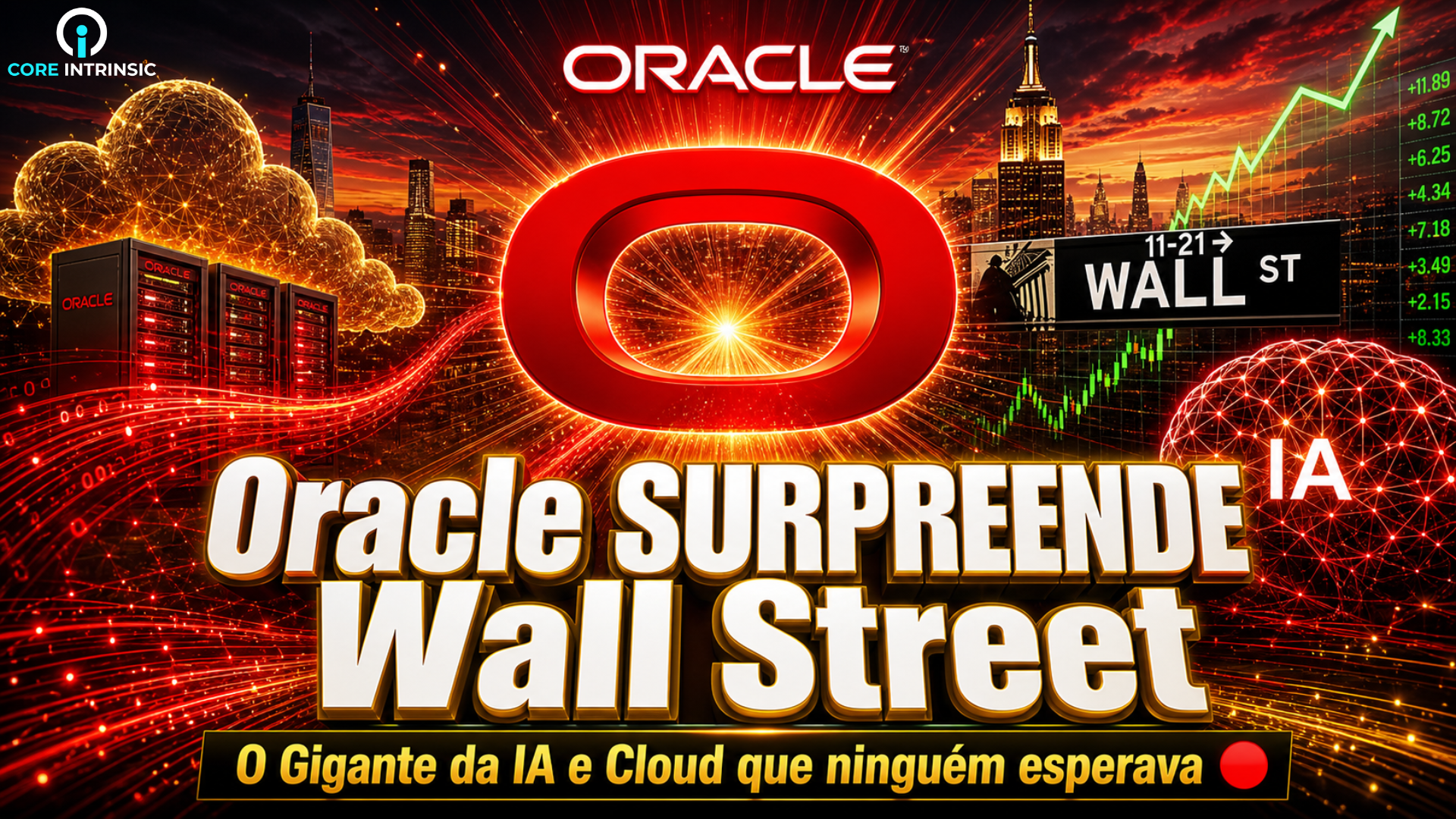 Oracle Surpreende Wall Street: Como a Empresa se Transformou num Gigante da Inteligência Artificial e Cloud Computing