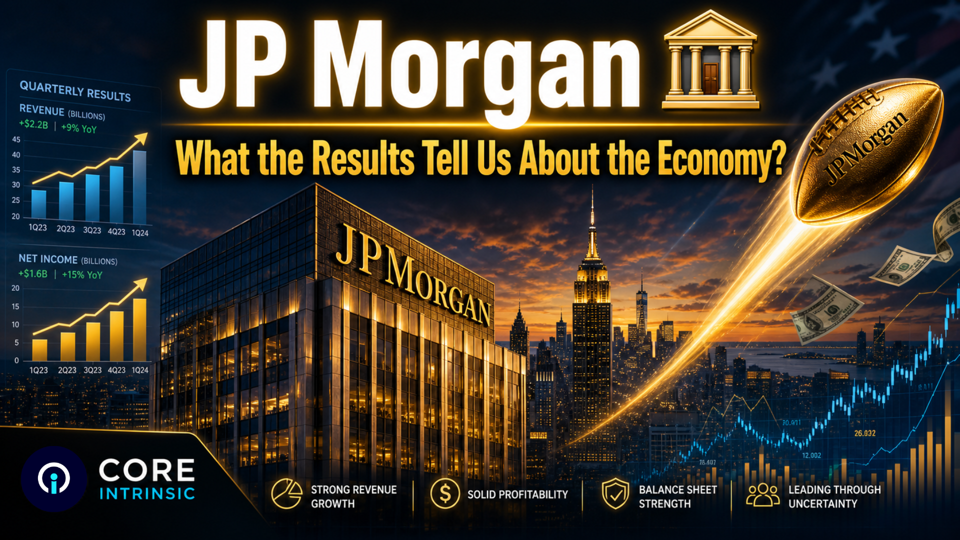 JP Morgan e a Estreia dos Grandes Bancos: O Que os Resultados Revelam Sobre a Saúde da Economia Global